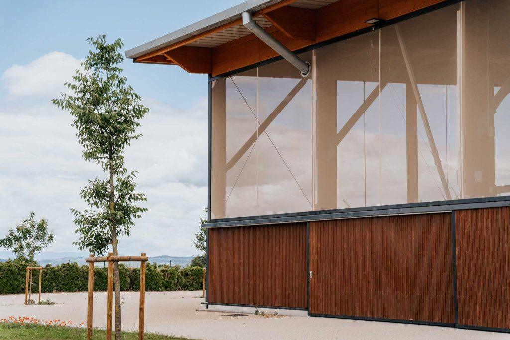 Complexe sportif Chateauneuf traversier architecte