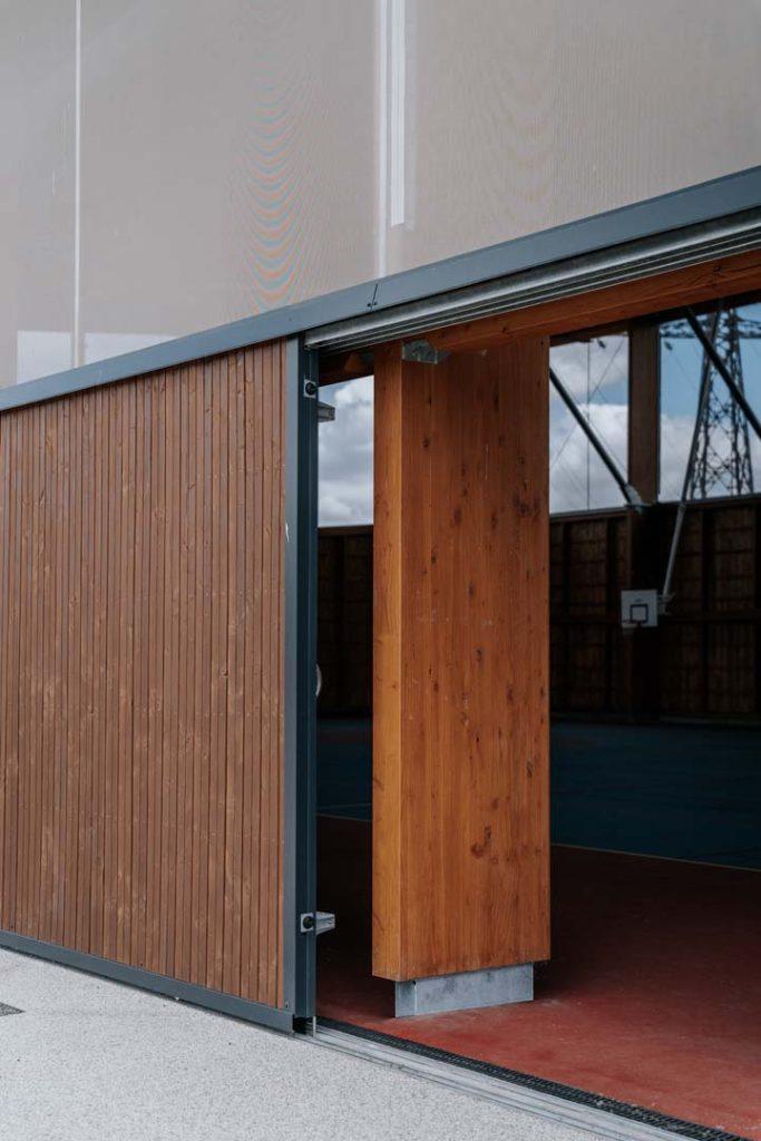 Complexe sportif Chateauneuf traversier architecte
